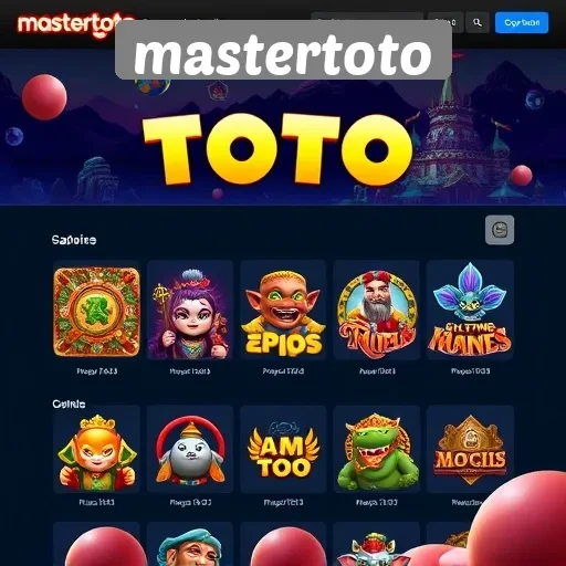 Mengenal Mastertoto Sebagai Platform Game Terpercaya